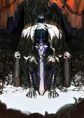 Dark King with Sword