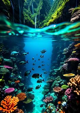 Hidden Kingdom Beneath the Blue