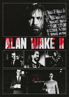 Alan Wake 2 Game Cover Art