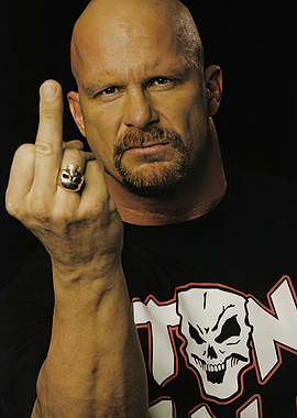 Stone Cold Steve Austin Gesture