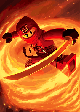 Lego Ninjago Kai Fire Ninja