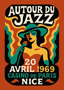 Autour du Jazz Concert Poster