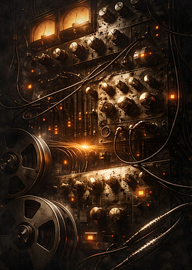 Vintage Audio Recording Equipment