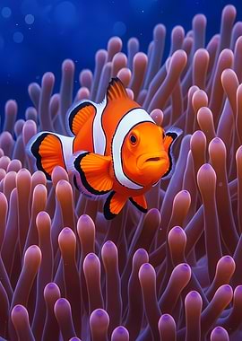Clownfish in Anemone