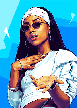 Aaliyah Portrait