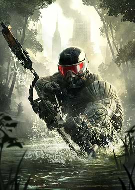 Crysis Nanosuit in Water