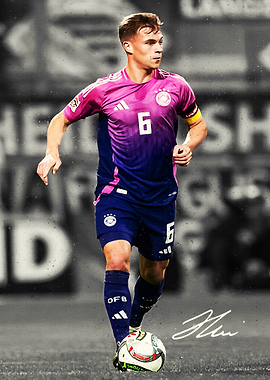 Kimmich Soccer Player Portrait