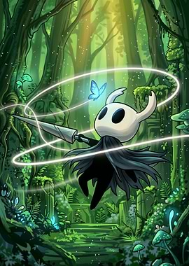 Hollow Knight in Greenpath