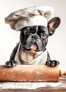 French bulldog cook