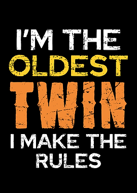 Oldest Twin Rules Text Art