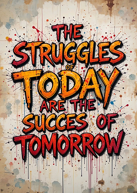 Inspirational Quote: Struggles and Success