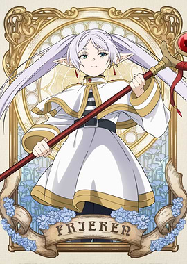 Frieren's Serene Elegance