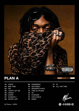 Lil Tecca - Plan A Album Cover