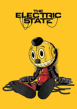 The Electric State Robot Illustration