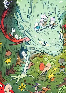 Whimsical Forest Creature Concert