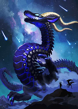 Celestial Dragon and Figures