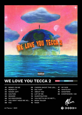 We Love You Tecca 2 Album Art