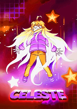 Celeste game fan art illustration
