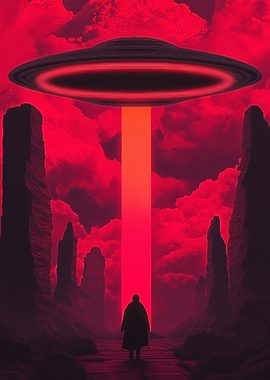 Red Alien Abduction
