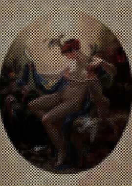 Portrait of Mlle, Lange As Danae