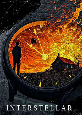 Interstellar Movie Poster Art