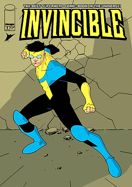 Invincible Comic Book Cover Art