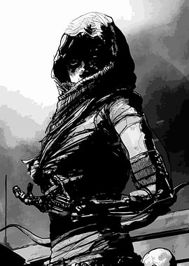 Hooded Robotic Arm Blame