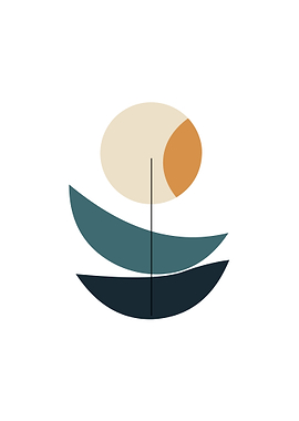 Abstract Geometric Shapes Art