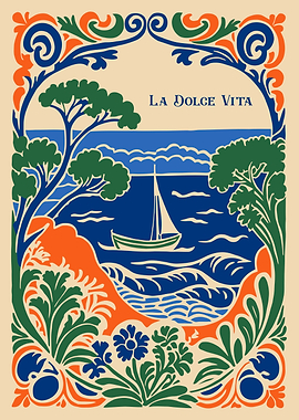 La Dolce Vita Coastal Art