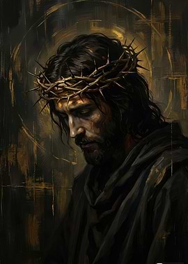 Jesus Christ with Crown of Thorns