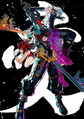 Kingdom Hearts Characters Illustration