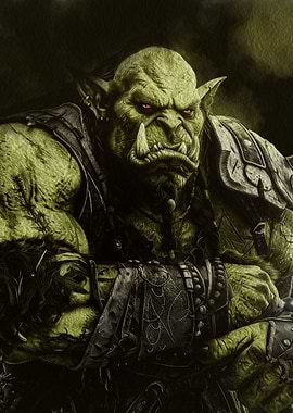 Orc Warrior Portrait