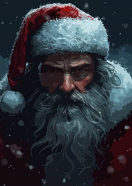 Santa Claus Digital Painting