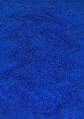Abstract Blue Wavy Pattern 1SA