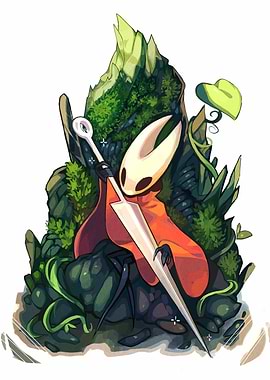 Hornet from Hollow Knight artwork