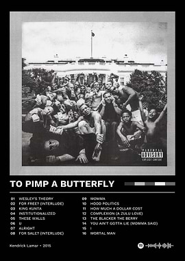 To Pimp a Butterfly Album Cover