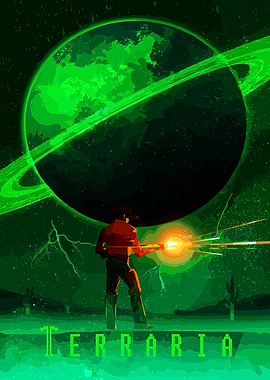 Terraria: Cowboy vs. Alien Planet