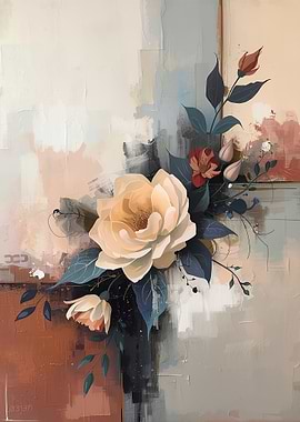 Floral Arrangement Painting