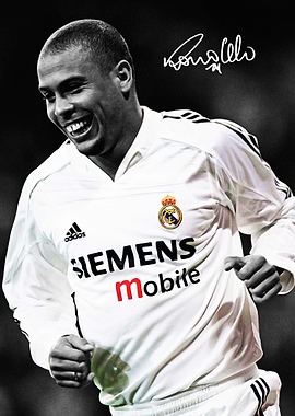 Ronaldo in Real Madrid Jersey