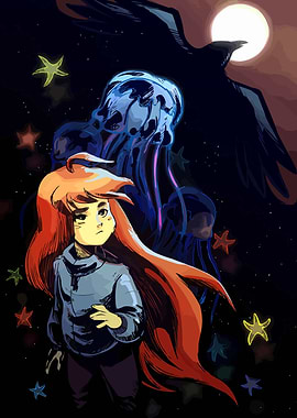 Celeste game fan art illustration