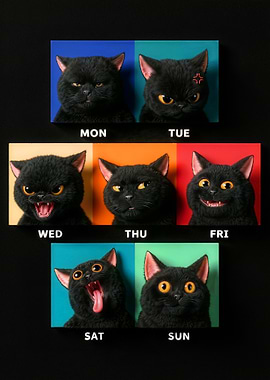 Cat Moods of the Week