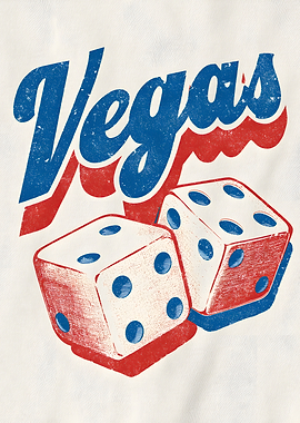 Vegas Dice Graphic