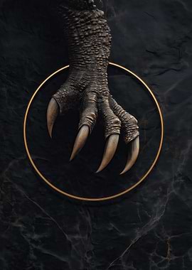 Dragon Claw with Golden Circle