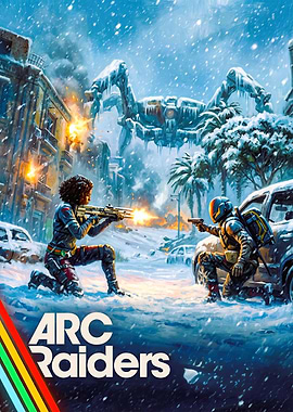 Arc Raiders: Snowy Battle Scene