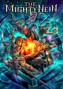 The Mighty Nein Group Illustration