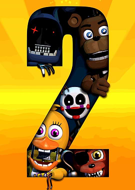 5 Nights at Freddy's 2 Poster