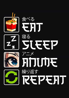 Eat Sleep Anime Repeat