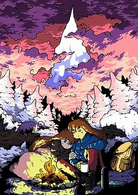 Celeste Mountain Art