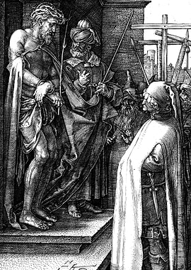Ecce Homo Albrecht Durer Engraving