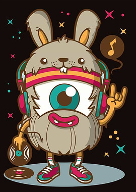 One-Eyed Bunny DJ